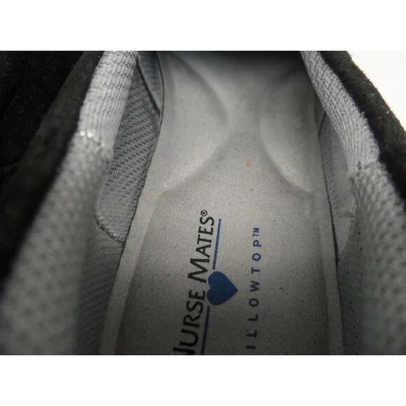 Nurse Mates Women Slip-On Hollis Slip-Resistant Work Shoes Black Size 6.5M - Picture 7 of 8